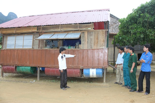 Kinh nghiệm “sống chung với lũ” ở Tân Hóa